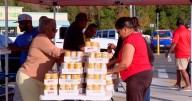 1,000 Turkeys Distributed in Opelousas Thanksgiving giveaway