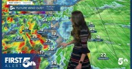 Clearing out on Monday with stronger gusts entering the forecast