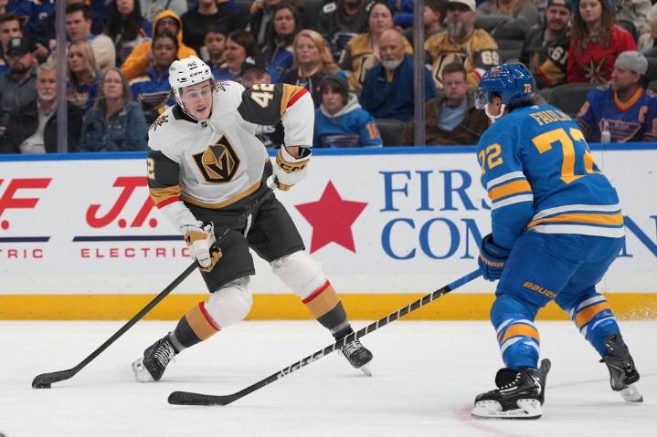 Bowman scores his first NHL goal, sparks Golden Knights to 4-1 win over Blues – Winnipeg Free Press