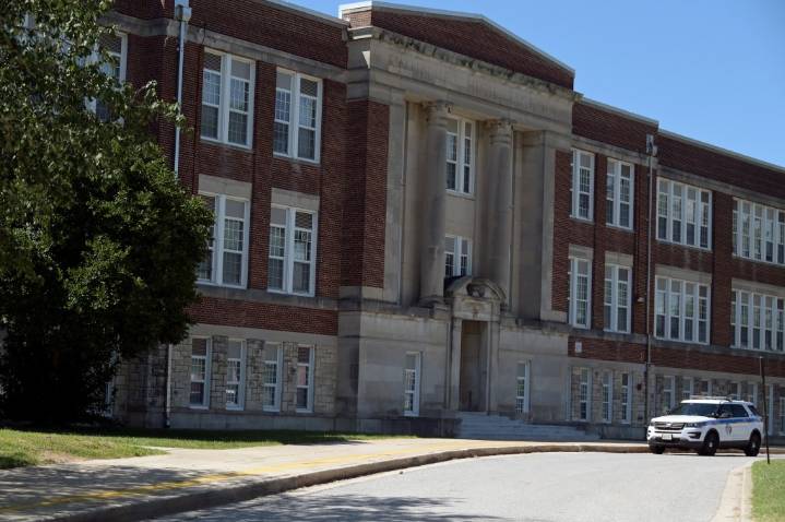 Franklin Middle School in Baltimore County replaces principal over weekend