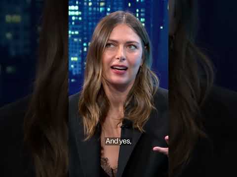 Maria Sharapova on her transition from tennis to business #shorts #tennis #sharapova #business