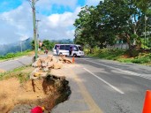 Usuarios de la Panamericana se exponen a accidentes