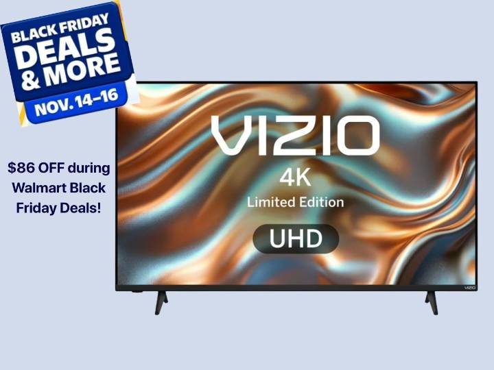 Walmart Black Friday Deal: VIZIO 50" 4K Smart TV drops to just $128 today