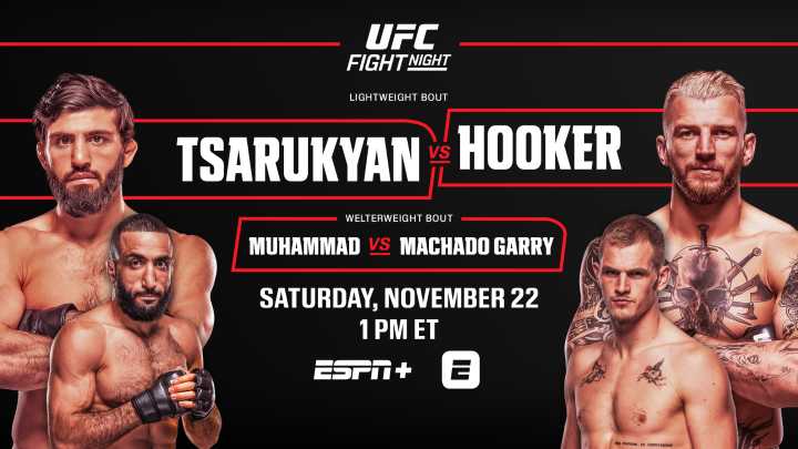 ‘UFC Fight Night Presented by Bud Light: Tsarukyan vs. Hooker’