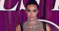 Kim Kardashian Pairs Cutout Dress With 40 Carats of Diamonds