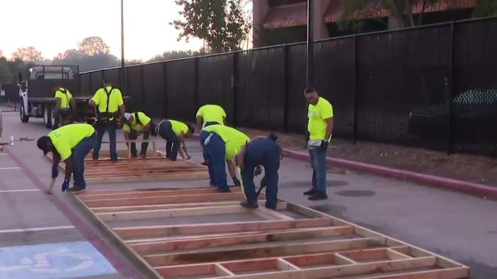 Building hope in our own backyard: KPRC 2’s annual Habitat for Humanity build takes over station’s parking lot