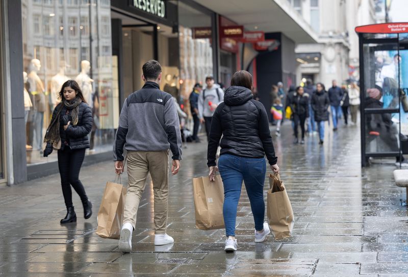 UK retail sales and consumer morale slide ahead of budget