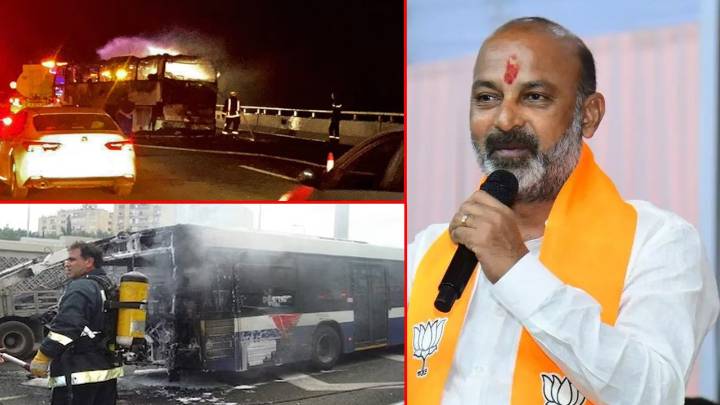 Union Minister Bandi Sanjay Kumar Expresses Grief Over Saudi Arabia Bus Accident Deaths