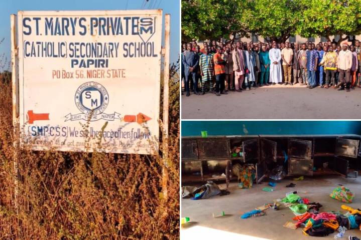 Over 300 children abducted in Nigerian school attack