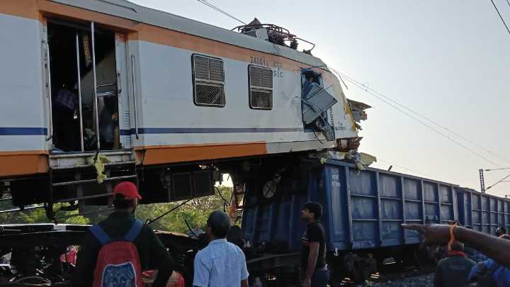 Several feared dead as MEMU locomotive collides with goods train near Chhattisgarh's Bilaspur; rescue ops underway
