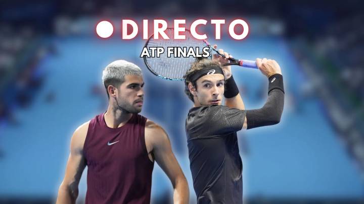 Carlos Alcaraz - Lorenzo Musetti de las ATP Finals, en directo | Última hora y marcador de la jornada decisiva de la fase de grupos