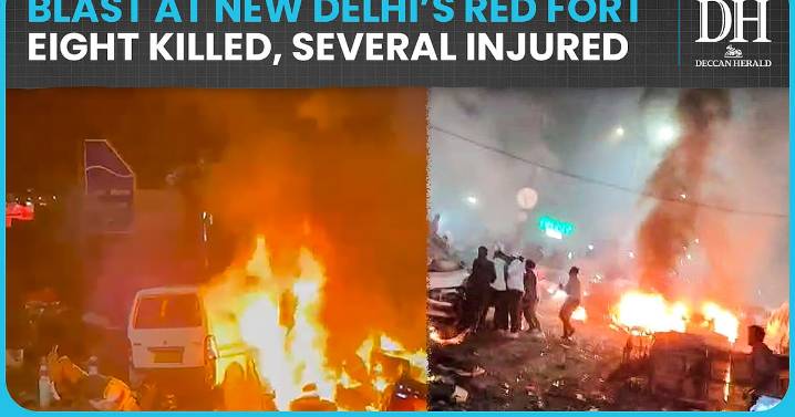 Explosion near Red Fort in Delhi kills 8, security beefed up in major cities