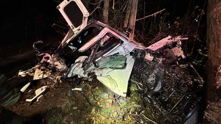 Vehicle crash injures three juveniles in Forest Township