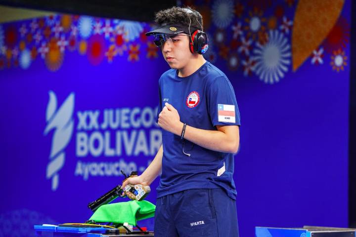 Diego Parra suma la primera medalla del Team Chile en los Juegos Bolivarianos