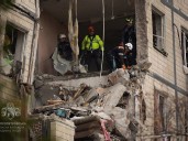 Russian strikes hit apartment block, energy sites in Ukraine