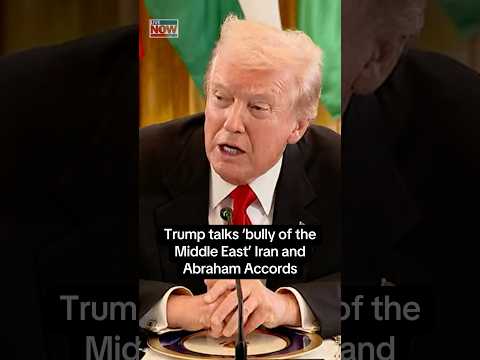Trump talks Iran and Abraham Accords