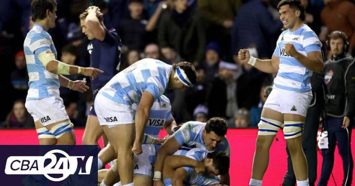 Triunfazo de Los Pumas en una remontada épica contra Escocia por 33