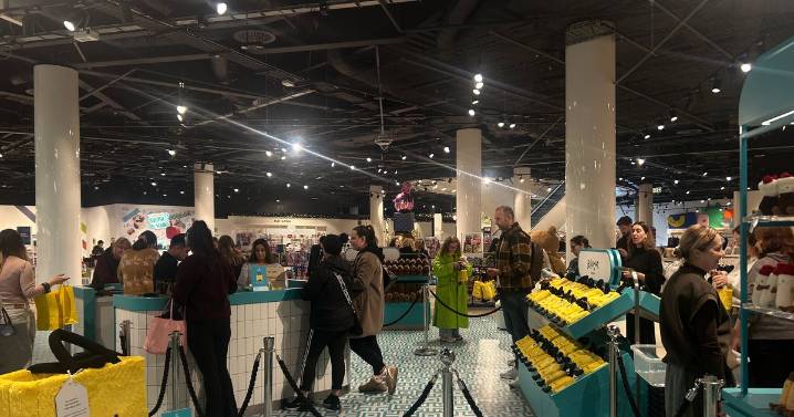 I went to Jellycat launch at Birmingham Selfridges and I wasn't ready for one thing