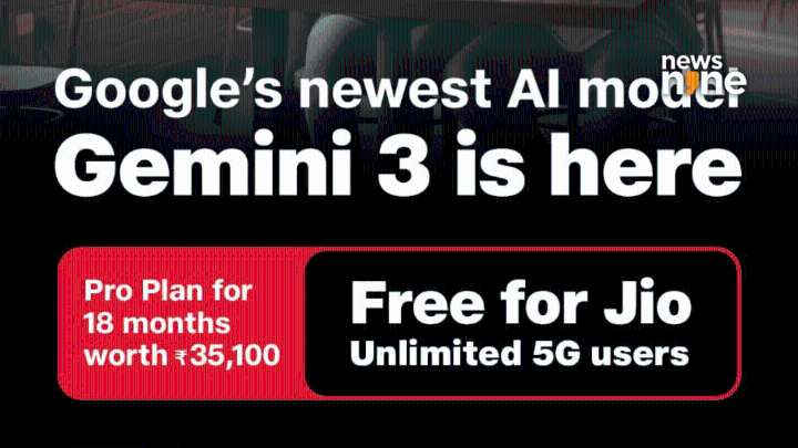 Jio unlocks free Gemini 3 access for all Unlimited 5G users for 18 months