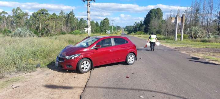 SINIESTRO VIAL: Colisión en Ruta 22, km 4
