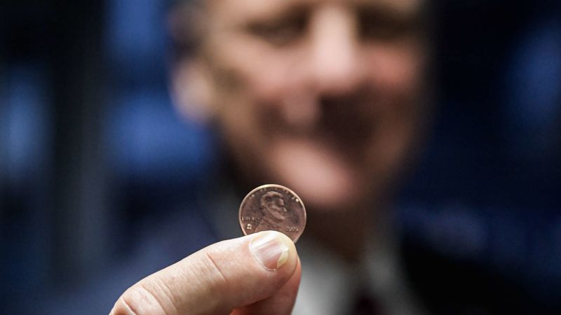 Estados Unidos le dice adiós al “penny” con la fabricación de la última moneda de un centavo