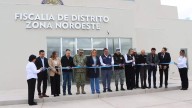 Inauguran gobernadora y fiscal general instalaciones de la Fiscalía Noroeste