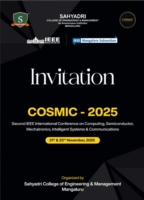 IEEE international conference to be held at Sahyadri College from Nov 21