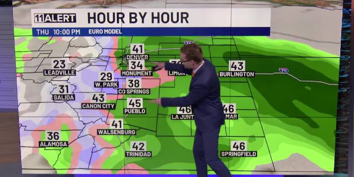 Sunny but breezy Monday