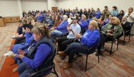 Teachers flood Moorhead School Board meeting to show how they helped levies pass