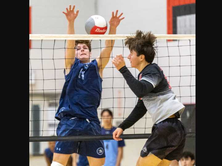 PHOTOS: St. Thomas Aquinas vs. Lucas, TVRA senior boys volleyball