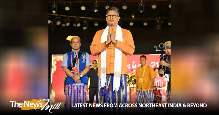Arunachal: Pijush Hazarika attends ‘Poi Pee Mau Tai’ festival in Namsai
