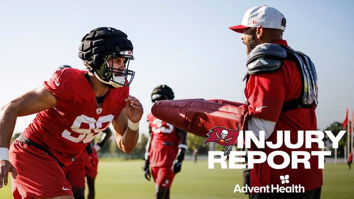 Buccaneers-Bills Injury Report Nov.13: Nelson, Reddick and Bredeson Did Not Participate