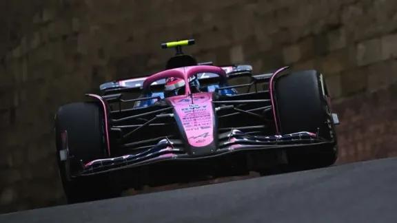 Franco Colapinto terminó en el 16° puesto en la segunda práctica del GP de Las Vegas