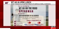 WT to host free lunch in Spearman for ag alumni this Thursday