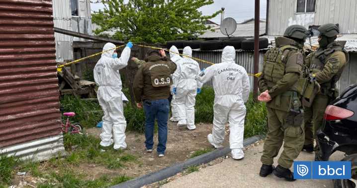 Doble homicidio en Puerto Montt: sujeto de interés se disparó en el estómago antes de ser detenido
