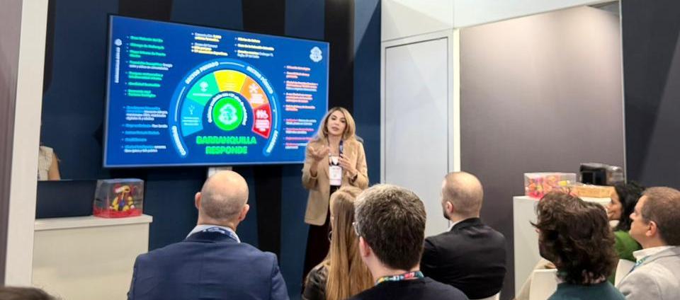 Barranquilla compartió experiencia de éxito en el Smart City Expo World Congress 2025