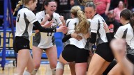 Bushland vs Ponder high school volleyball playoffs