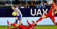 El Málaga CF-Córdoba, en fotos