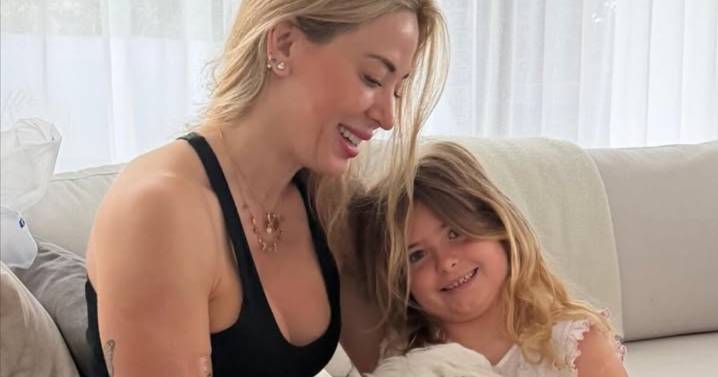 Chloe Insaurralde, la hija de Jesica Cirio, cumplió 8 años: así fue el íntimo festejo