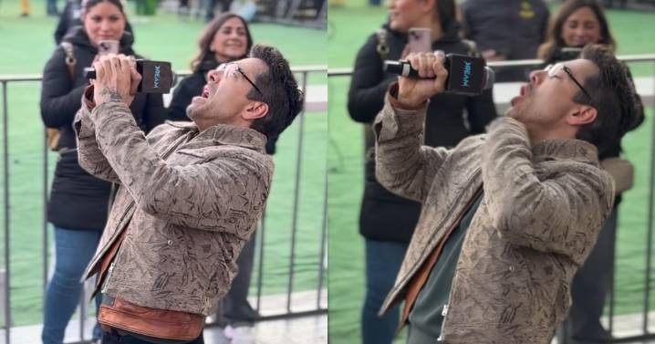 ¡Viral! Omar Chaparro canta ‘La Guadalupana’ e imita a Itati Cantoral