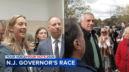 Razor-thin margins amid contentious governor's race in New Jersey