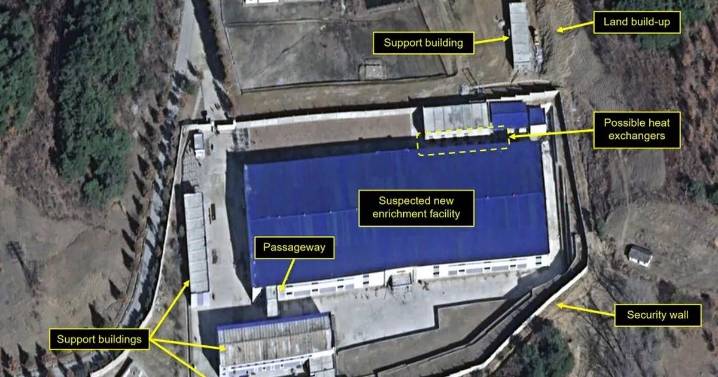 North Korea's 'plan to expand nuclear arsenal' shown in chilling satellite images
