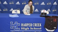 Harper Creek's Kline signs to play softball at Merrimack College