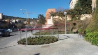 Finalizan las obras de urbanización del tramo superior de Via Augusta: más verde, aceras ampliadas y mobiliario urbano nuevo