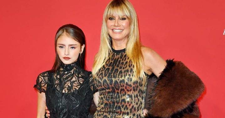 Heidi Klum's Wild Minidress Video Gets Boost From Daughter Leni's Bodysuit