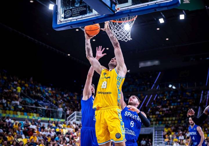 El Dreamland Gran Canaria acribilla al Spartak y continúa invicto en Europa (77