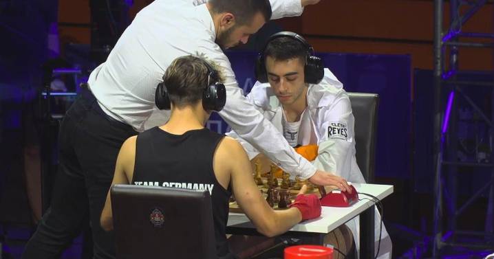 Chess boxers fight to win by hook or by rook