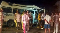 15 die as tempo traveller rams stationary truck in Rajasthan's Phalodi