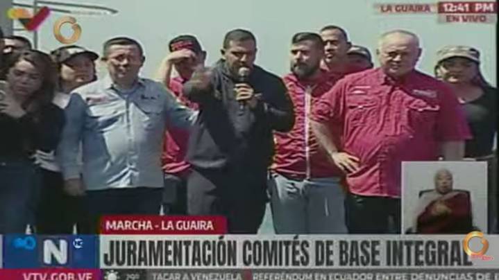 Gobernador José Alejandro Terán destaca fuerza organizativa del pueblo durante juramentación de CBBI