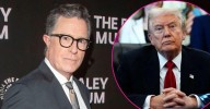 Stephen Colbert Blasts Donald Trump After Man Collapses Beside Him